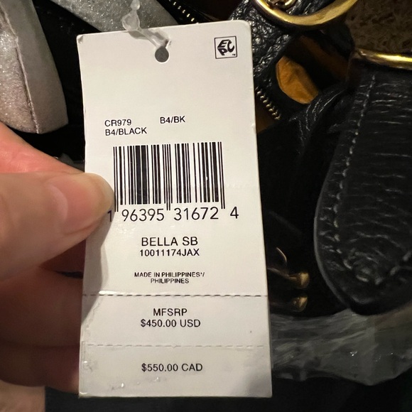 Coach Black Shoulder Bag - Picture 7 of 7